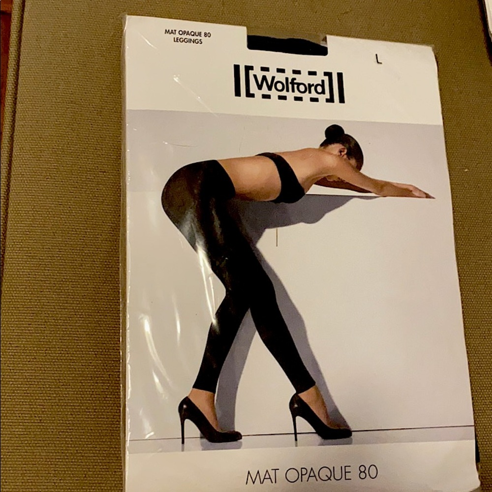 NWT! RARE! Wolford leggings!cobalt blue💙💙